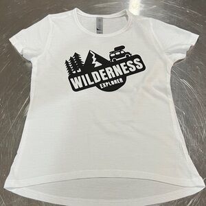 White Wilderness Explorer Kids T-Shirt